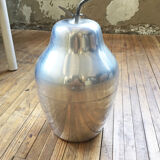 Sceau à glaçon « poire » en métal argenté