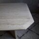 Table basse travertin