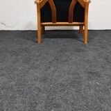 Fauteuil design danois en teck vintage par Komfort