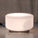 Ceiling light or wall lamp in Bauhaus style, cylindrical opaline globe - mid 20th century.