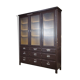 Medical display cabinet with drawers 1950