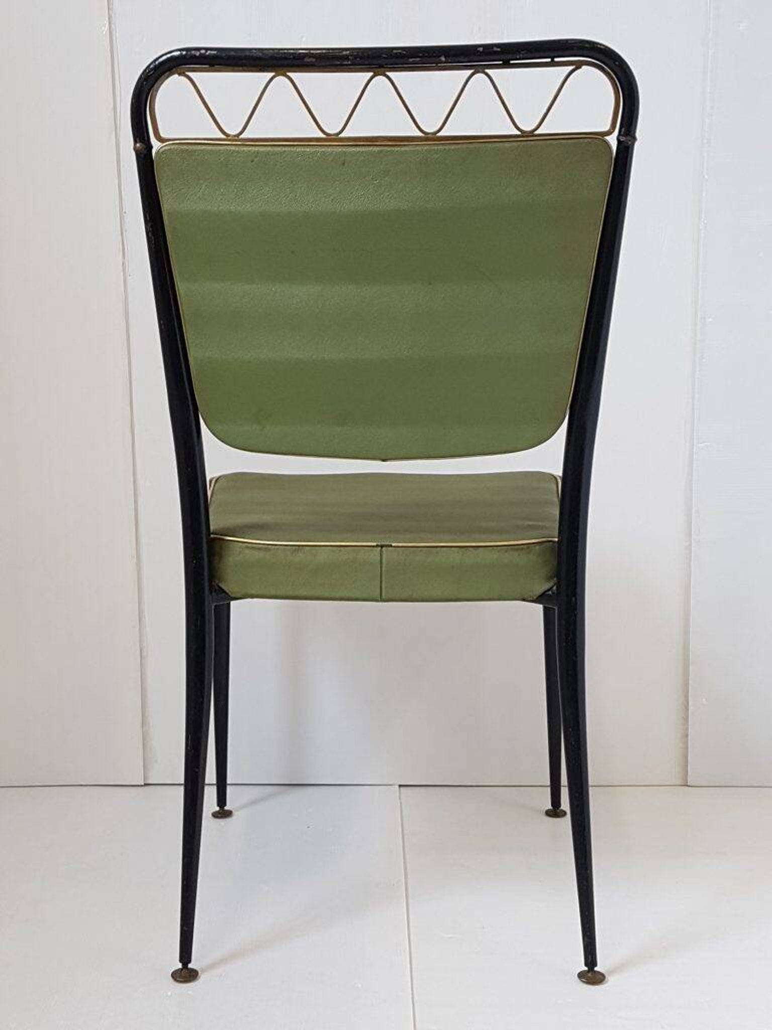 Suite de 6 chaises vintage 1950