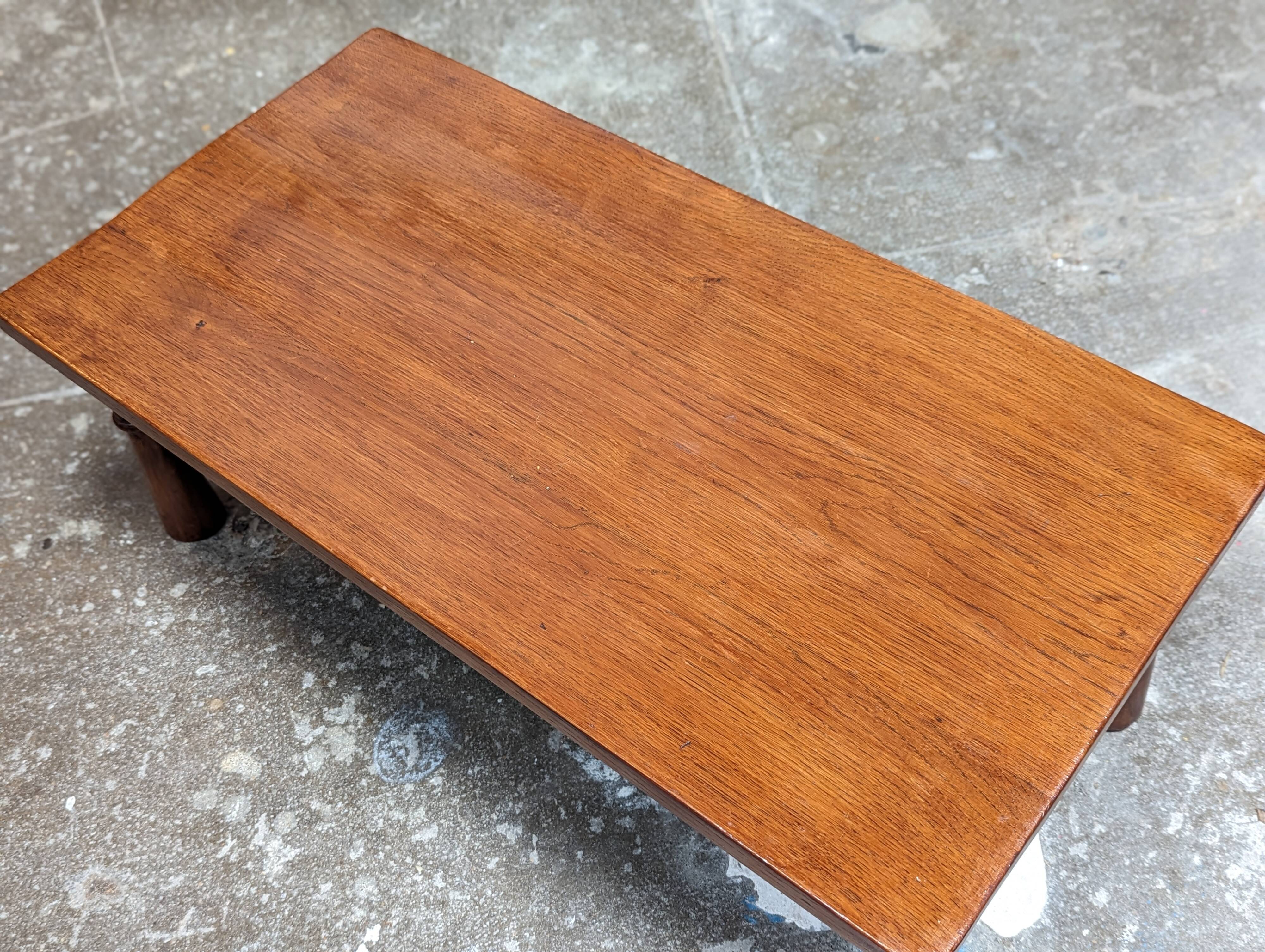 Oak coffee table