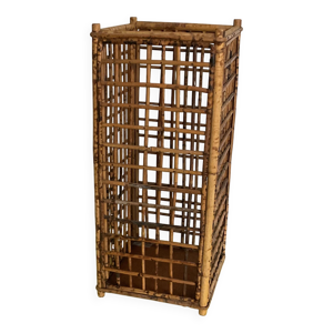 Porte parapluies osier - rotin