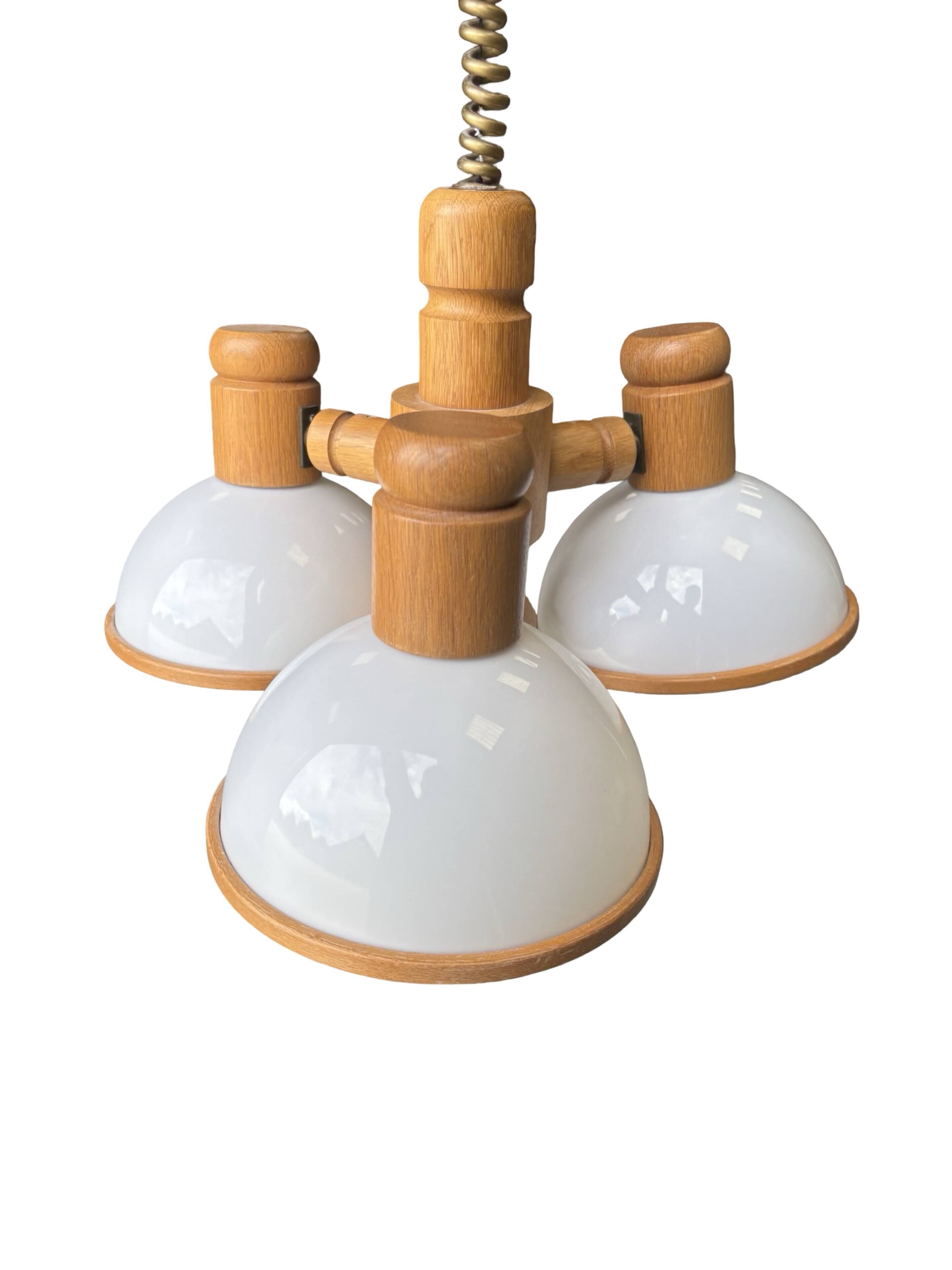 Vintage Steinhauer Pendant Lamp with 3 Lights, 1970s