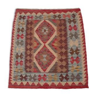 Handmade afghan kilim 105x98cm