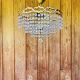 Vintage tassel ceiling chandelier
