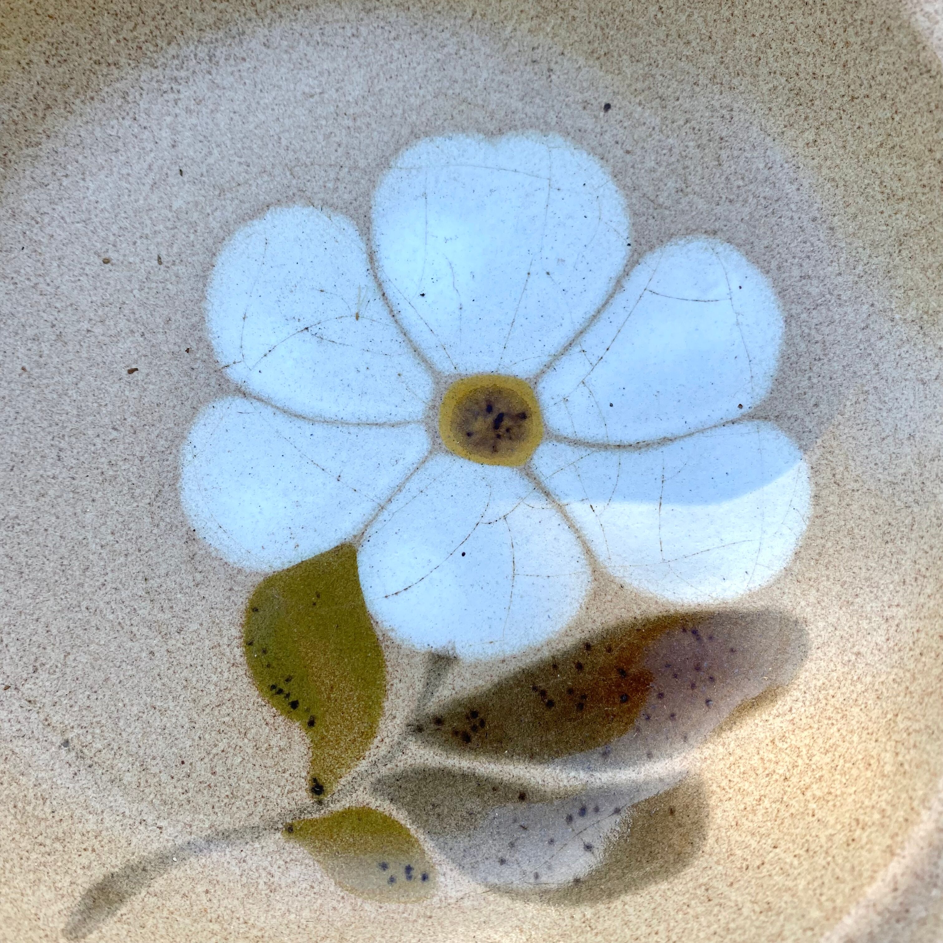 Saint Amand flowered soup plates
