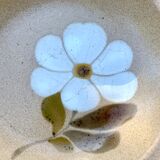 Saint Amand flowered soup plates