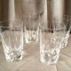 Suite of 4 glasses with orangeade cristal de weaners