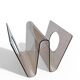 Design magazine rack in Plexiglass by Michel Dumas