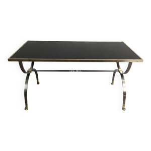 Table basse en acier - maison jansen