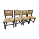 Country-style mulched chairs