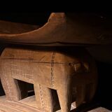 Tabouret ancien Ashanti Ghana Afrique de l'Ouest