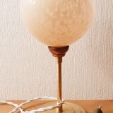 Art Deco opaline table lamp