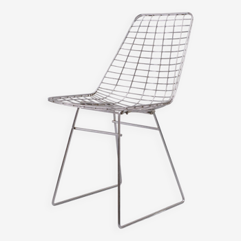 Pastoe Chrome Steel Wire chair 1960s