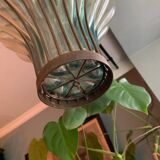Blown glass lantern