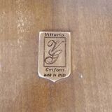 Console en noyer peinte à la main par Vittorio Grifoni, Florence, années 19