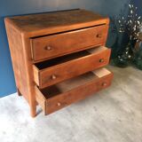 Chest of drawers 3 vintage drawers