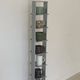 Metal tower and concrete block storage
