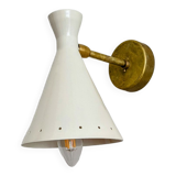 Italian designer wall lamp from the 50s