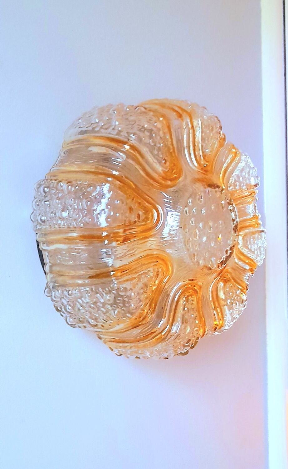 70s sunburst wall or ceiling light