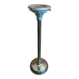 Tulip Footed Ashtray Chrome Metal Vintage 70s