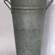 Large zinc florist vase