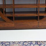 Bibliothèque en teck Asiatique vintage