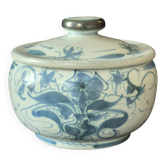 Glazed stoneware sugar bowl Quimper Keraluc A031-2