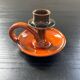Earthenware candle holder