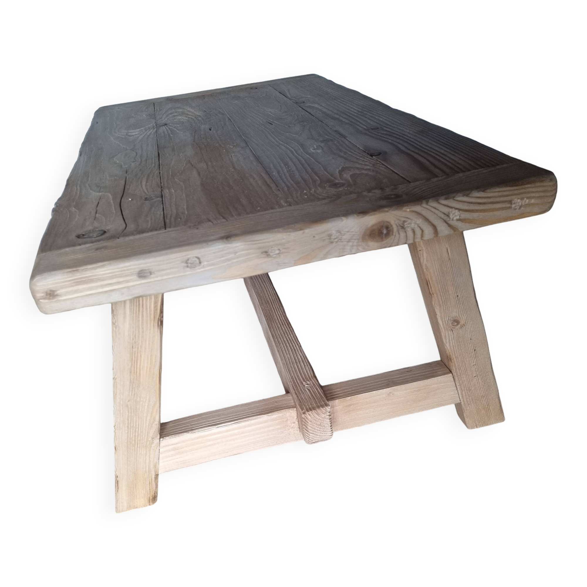 20th Century Pine Side Coffee Table