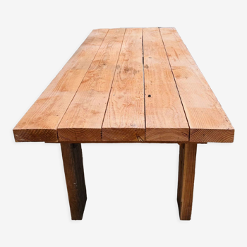 Table en bois massif