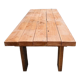 Solid wood table