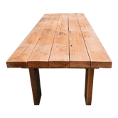 Table en bois massif