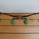 Vintage wall coat rack