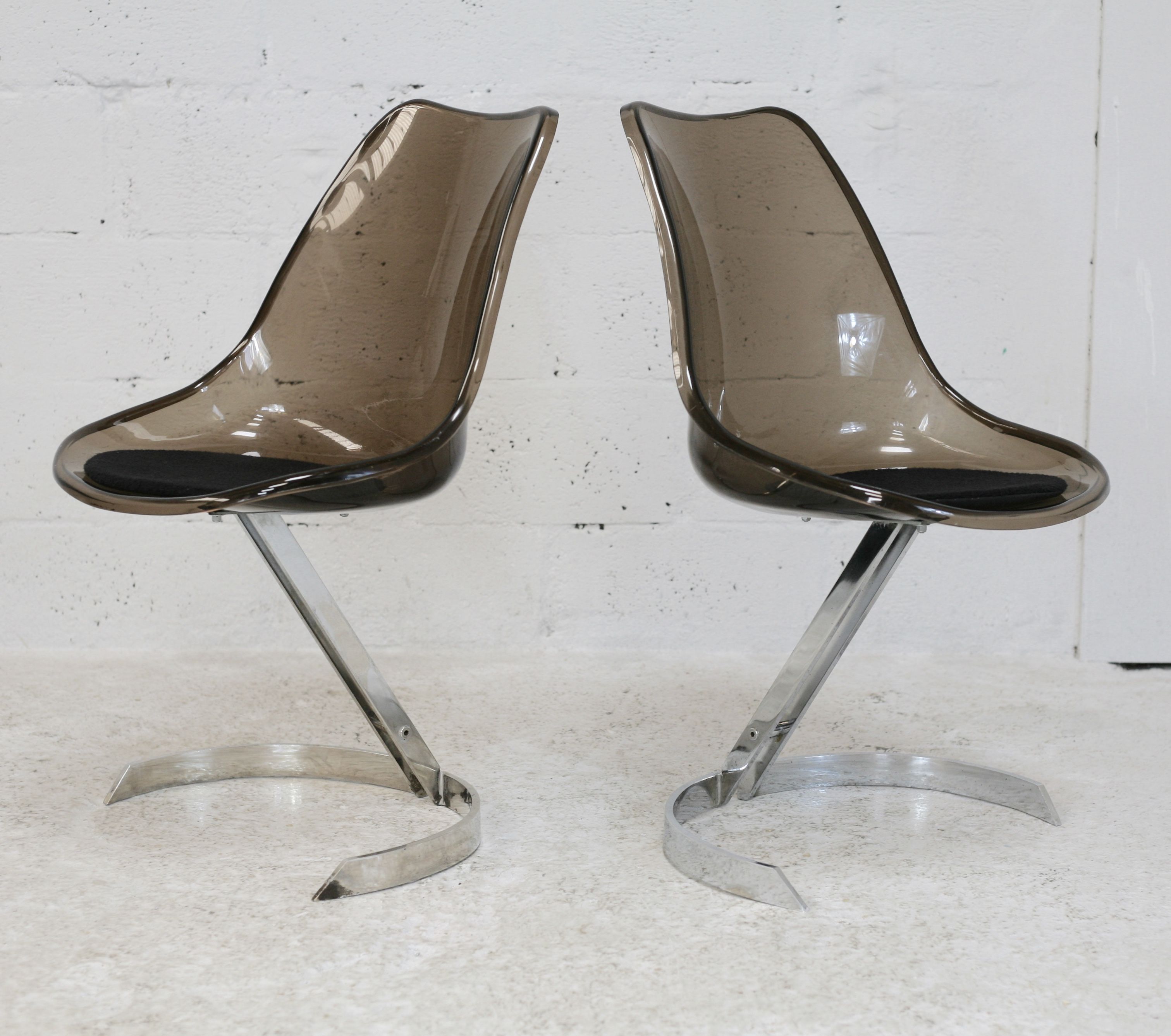 Pair of "space age" chairs