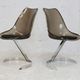 Pair of "space age" chairs