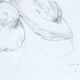 Madeleines, dessin original