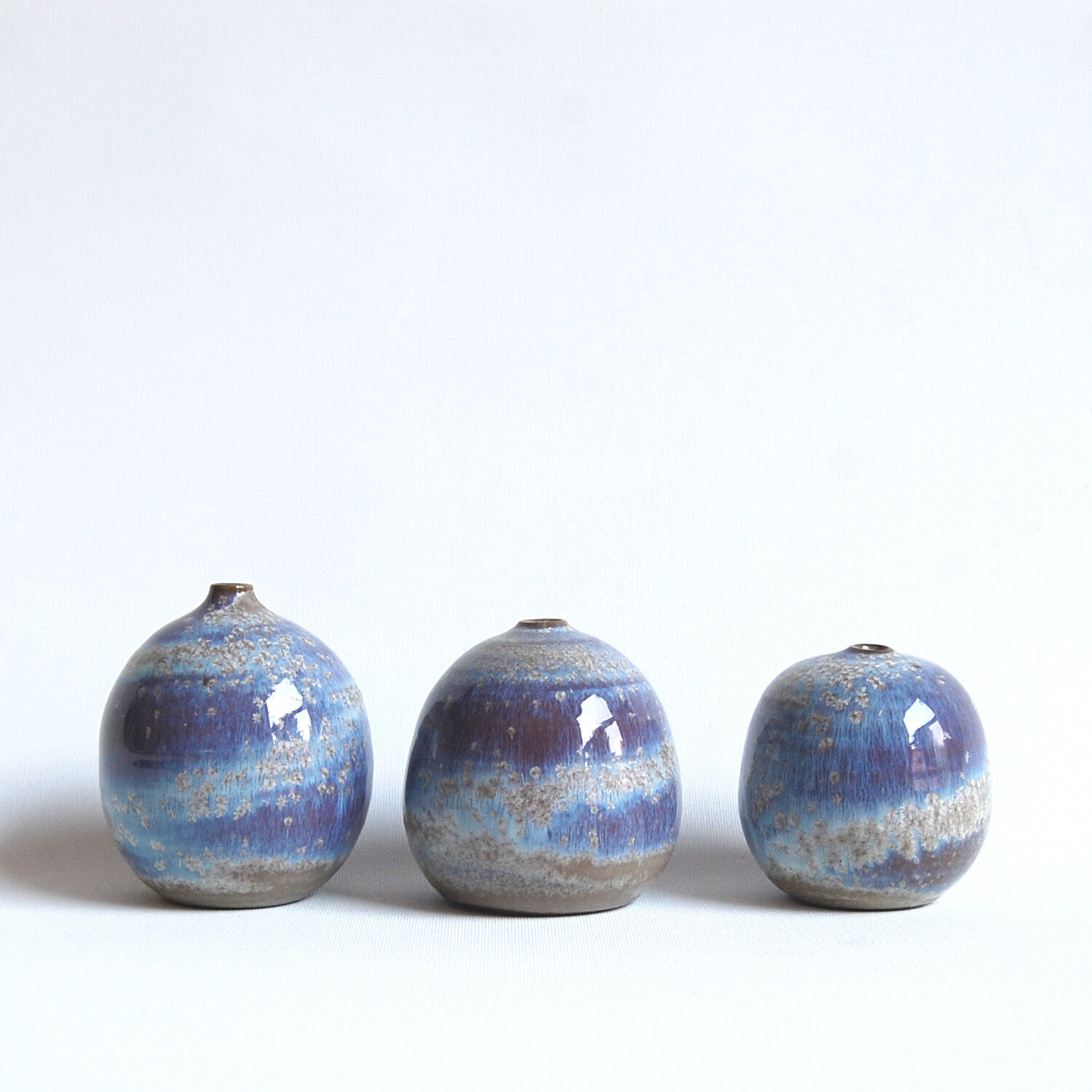 Trio de céramiques soliflores Antonio Lampecco