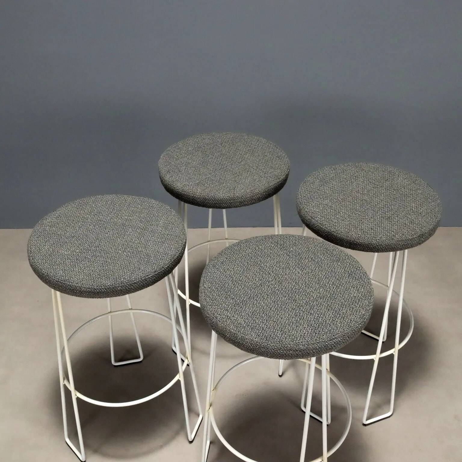 Vintage stools Studio DDA for Alberti Metal, Italy, 1980s