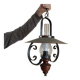 Suspension fer forgé et opaline