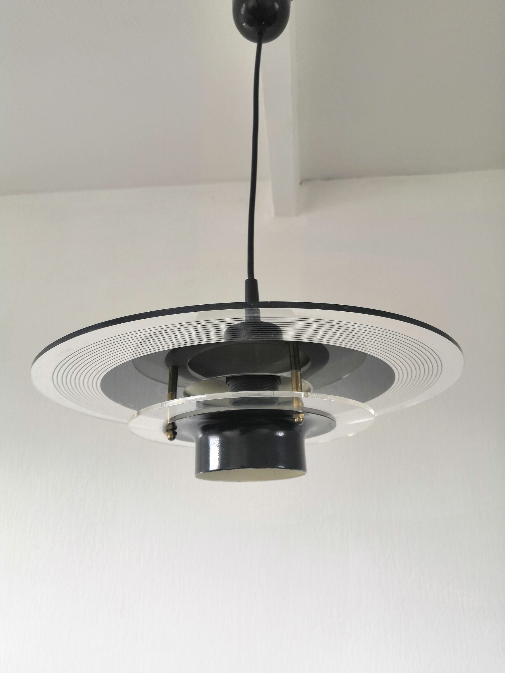 Suspension double tray UFO design 70s - 80s