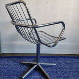 Swivel office armchair from the 80s