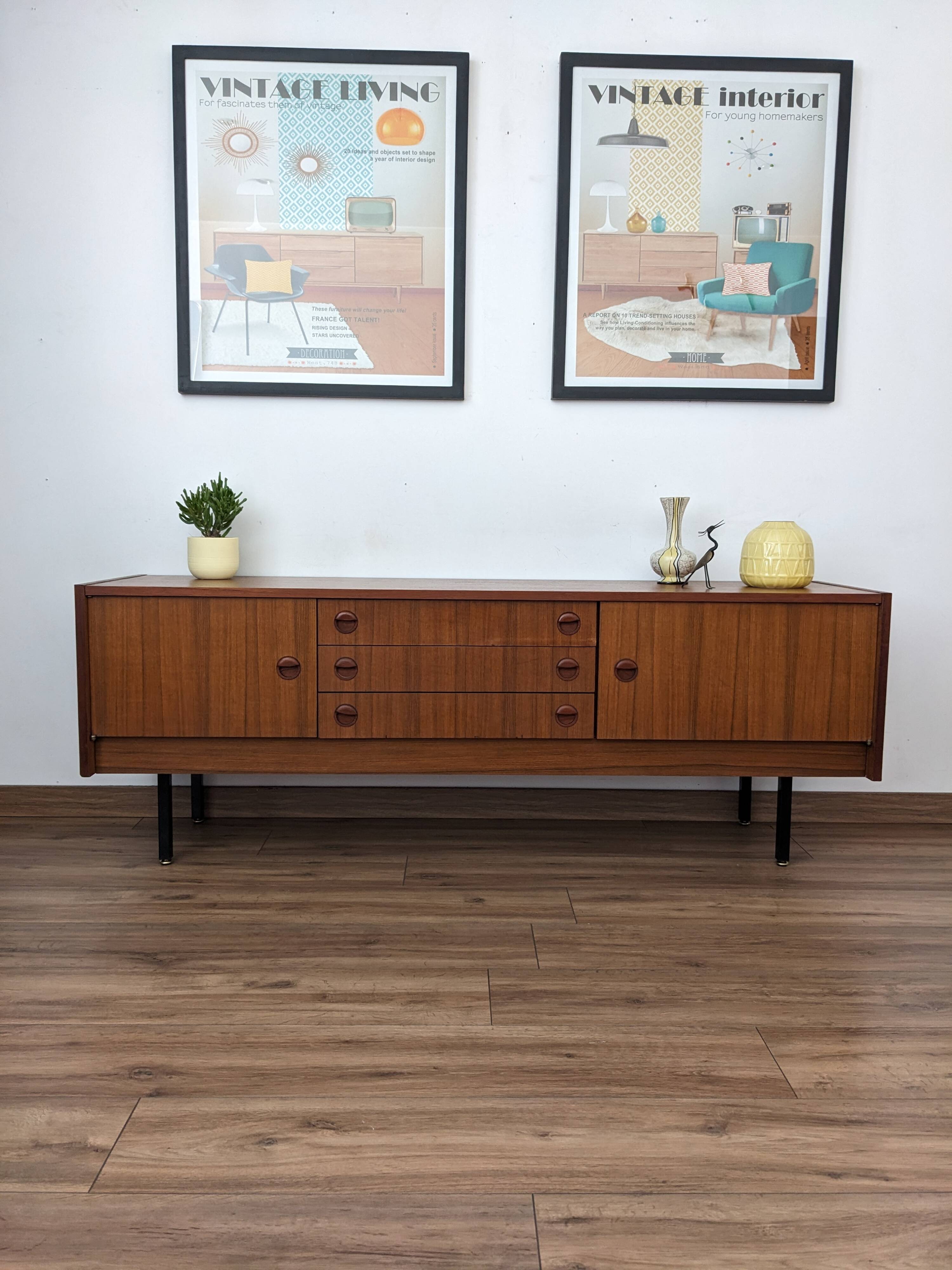 Enfilade vintage design scandinave