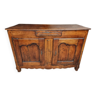 Antique buffet French sideboard cherry wood 19th century