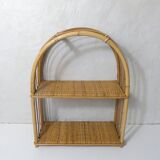 rattan shelf