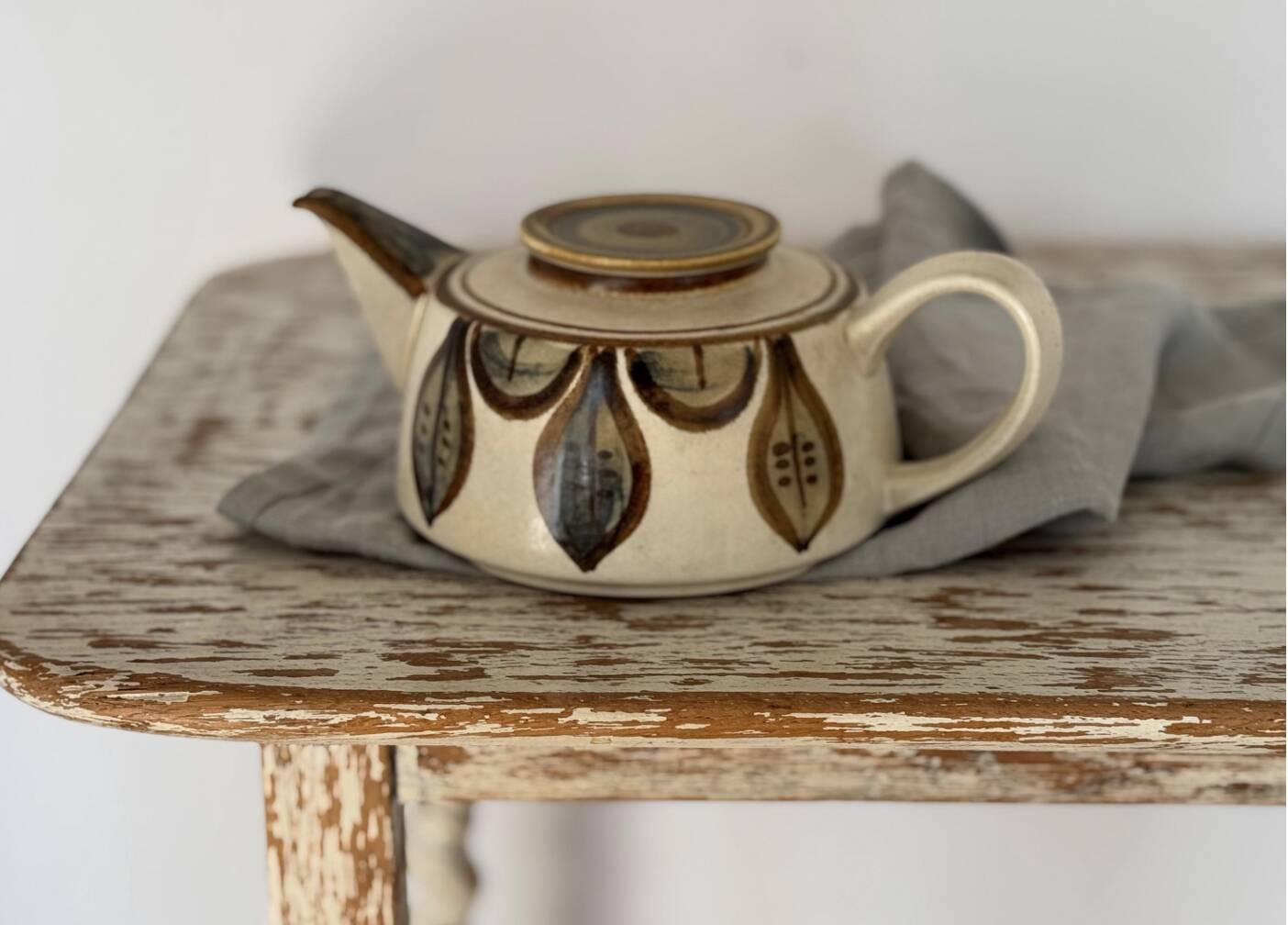 Noomi Backhausen /Søholm Teapot: Danish Mid-Century Stoneware