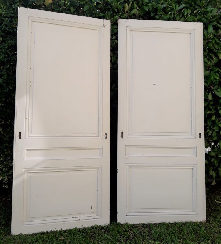 Pair of doors 101x233cm each, old sliding