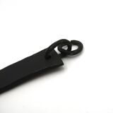 Wrought iron wall crucifix in the style of Jean Touret Marolles, 1950s